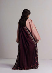 Coco Zara Shahjahan RAKHSH 3A embroidered winter suit back