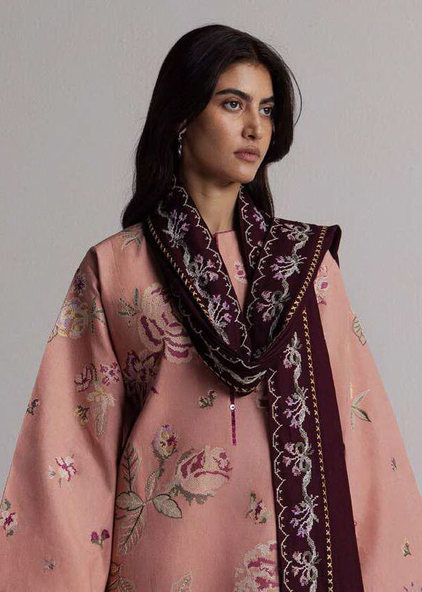 Coco Zara Shahjahan RAKHSH 3A embroidered winter detail