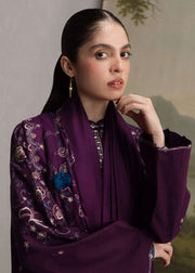 Coco Zara Shahjahan SHAB 5A embroidered winter suit detail