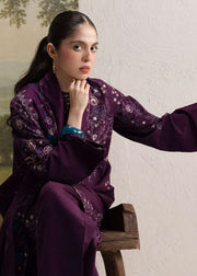 Coco Zara Shahjahan SHAB 5A embroidered winter styling detail