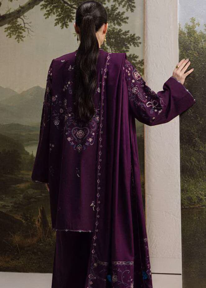 Coco Zara Shahjahan SHAB 5A embroidered winter suit back