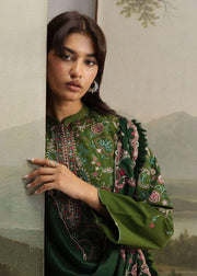 Coco Zara Shahjahan SHAB 5B embroidered winter suit detail
