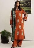 Coco Zara Shahjahan Embroidered Khaddar Unstitched 3Pc D-6B SHIREEN