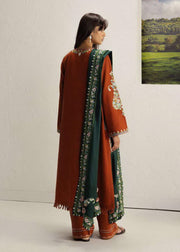 Coco Zara Shahjahan SHIREEN 6B embroidered winter suit back