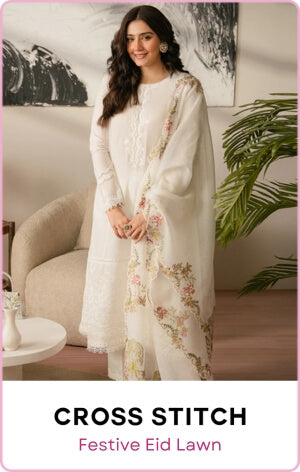Buy Women's Clothing Online - Trendy Women Clothes from Gul Ahmed & Ideas  PRET