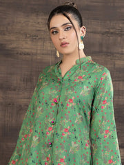 Zouq-E-Noor by Manizay Prints Slub Linen Unstitched 2 Piece Suit D-01