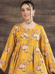 Zouq-E-Noor by Manizay Prints Slub Linen Unstitched 2 Piece Suit D-03
