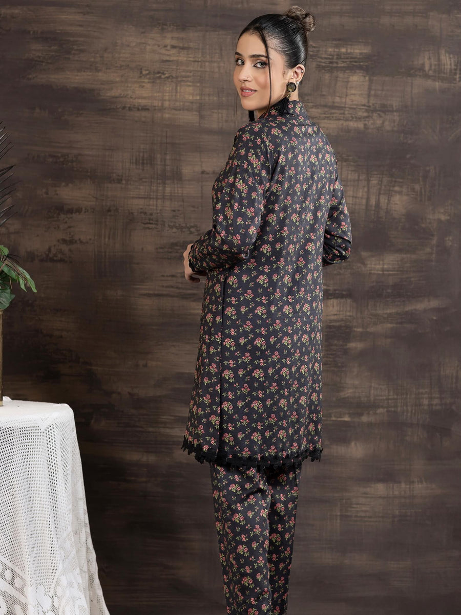 Zouq-E-Noor by Manizay Prints Slub Linen Unstitched 2 Piece Suit D-08