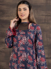 Zouq-E-Noor by Manizay Prints Slub Linen Unstitched 2 Piece Suit D-10