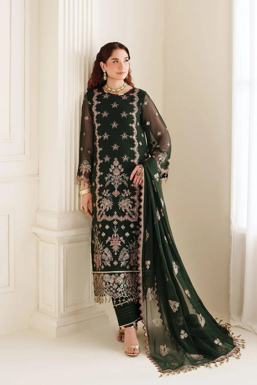 AF-DUA-3029-Hoor Embroidered Chiffon