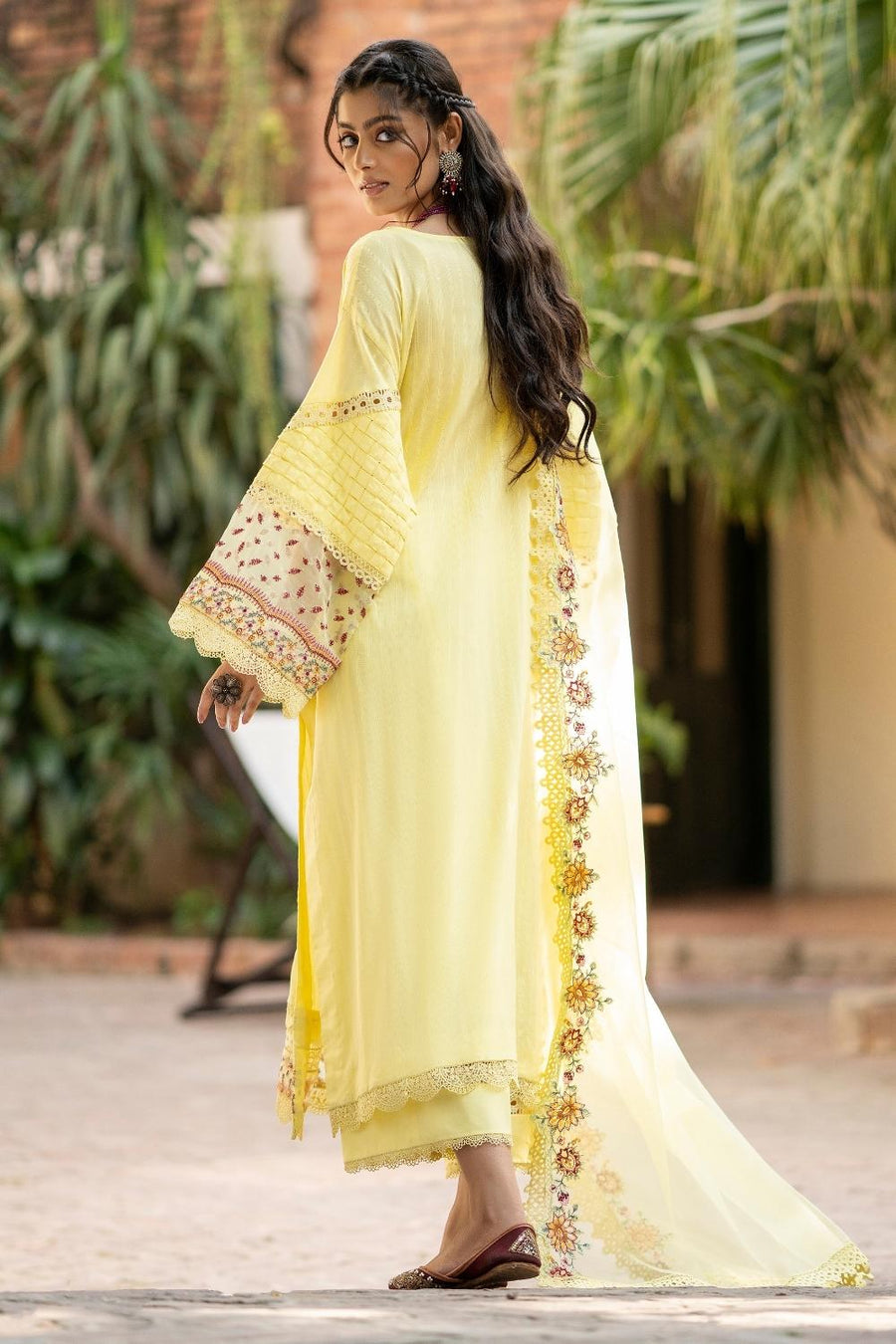 Ittehad Textiles Embroidered Jacquard Unstitched 3Pc Suit LF-CMBE-04-ELLA