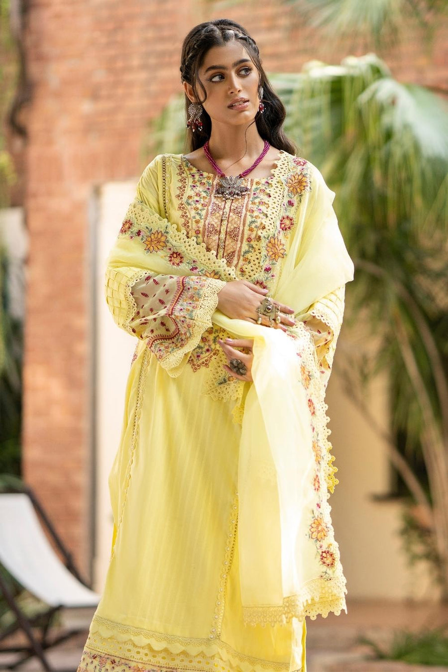 Ittehad Textiles Embroidered Jacquard Unstitched 3Pc Suit LF-CMBE-04-ELLA