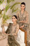 Alizeh Fashion Lamhay Festive Embroidered NEt 3Pc Suit V15D02 - Emhal