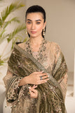 Alizeh Fashion Lamhay Festive Embroidered NEt 3Pc Suit V15D02 - Emhal