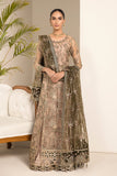Alizeh Fashion Lamhay Festive Embroidered NEt 3Pc Suit V15D02 - Emhal