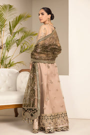 Alizeh Fashion Lamhay Festive Embroidered NEt 3Pc Suit V15D02 - Emhal