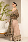 Alizeh Fashion Lamhay Festive Embroidered NEt 3Pc Suit V15D02 - Emhal