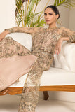 Alizeh Fashion Lamhay Festive Embroidered NEt 3Pc Suit V15D02 - Emhal