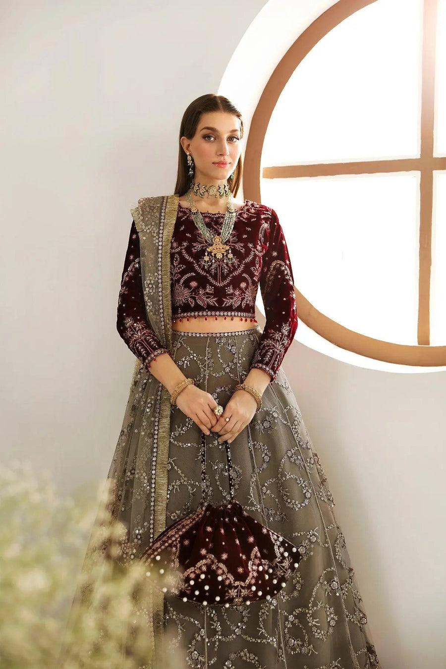 AF-CH-2175-Esme Embroidered Chiffon