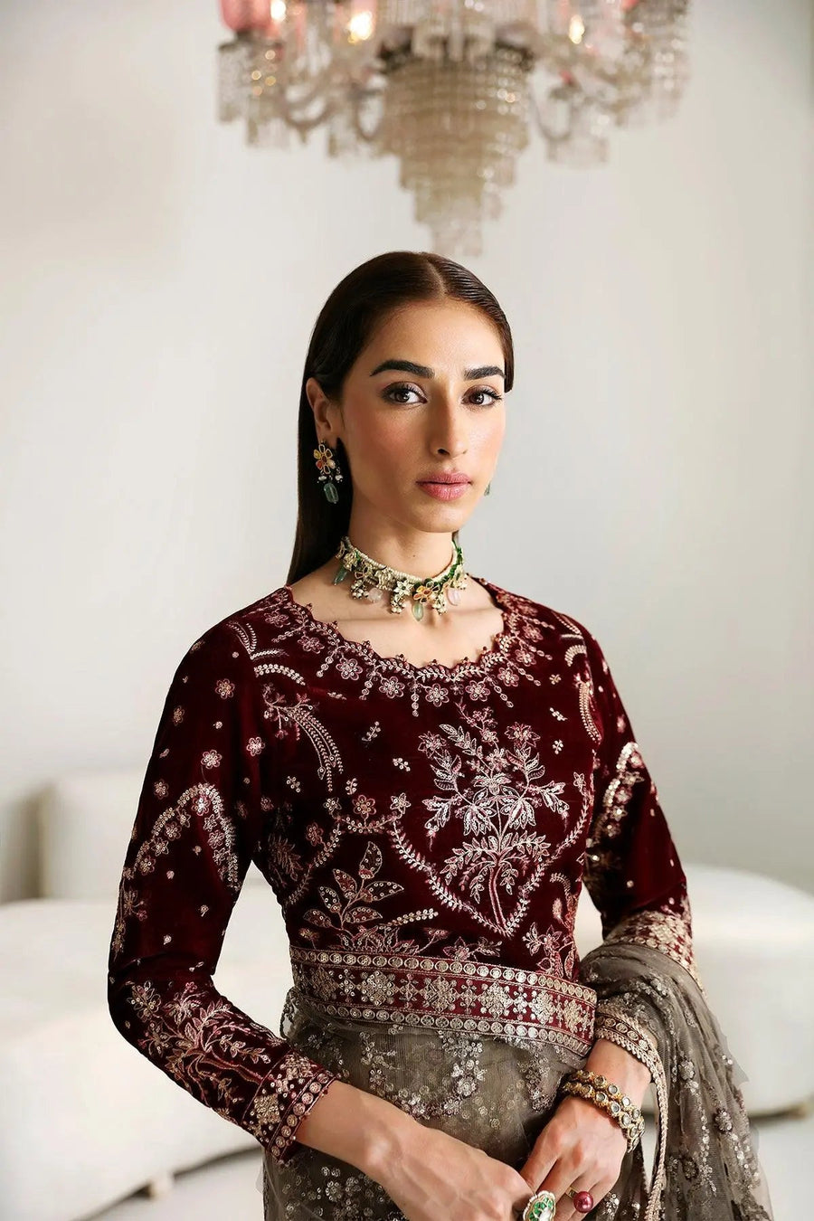 AF-CH-2175-Esme Embroidered Chiffon