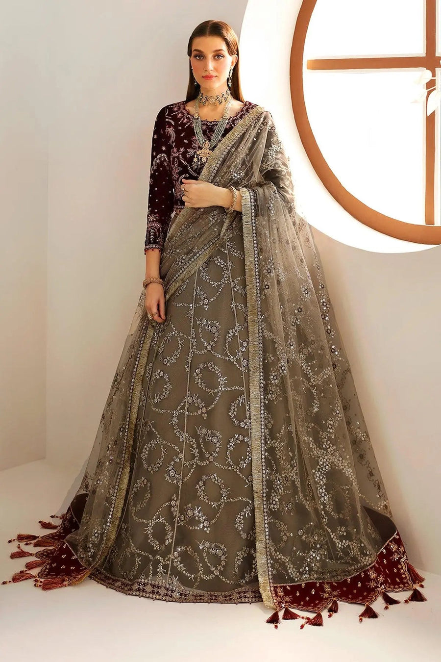 AF-CH-2175-Esme Embroidered Chiffon