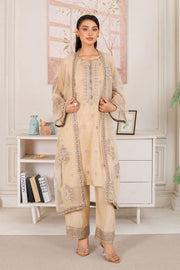 Safwa Embroidered Formal 3PC Ready to Wear Suit - F000118