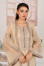 Safwa Embroidered Formal 3PC Ready to Wear Suit - F000118