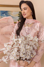Florid by Safwa Premium Embroidered Cotton Unstitched 3Pc Suit FLO-01