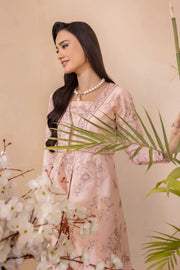 Florid by Safwa Premium Embroidered Cotton Unstitched 3Pc Suit FLO-01