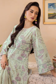 Florid by Safwa Premium Embroidered Cotton Unstitched 3Pc Suit FLO-03