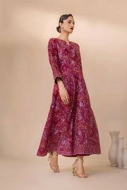 Florid by Safwa Premium Embroidered Cotton Unstitched 3Pc Suit FLO-06