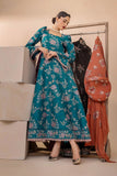 Florid by Safwa Premium Embroidered Cotton Unstitched 3Pc Suit FLO-07