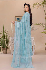 Florid by Safwa Premium Embroidered Cotton Unstitched 3Pc Suit FLO-09