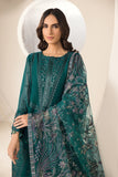 Alizeh Fashion Lamhay Festive Embroidered Chiffon 3Pc Suit V15D05 - Giza