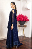 Alizeh Fashion Royale DE LUXE Embroidered Chiffon 3Pc Suit D-06 Glace Blue