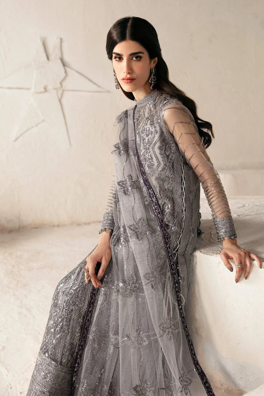 AF-CH-2171-Zohal Embroidered Chiffon