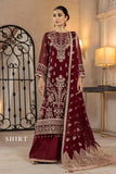 Alizeh Fashion Muhtesem Festive Eid Unstitched 3Pc Suit D-03 Gulay