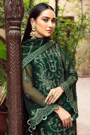 Alizeh Fashion Shahtaj Formal Wedding Embroidered 3PC Suit D-06 Gul