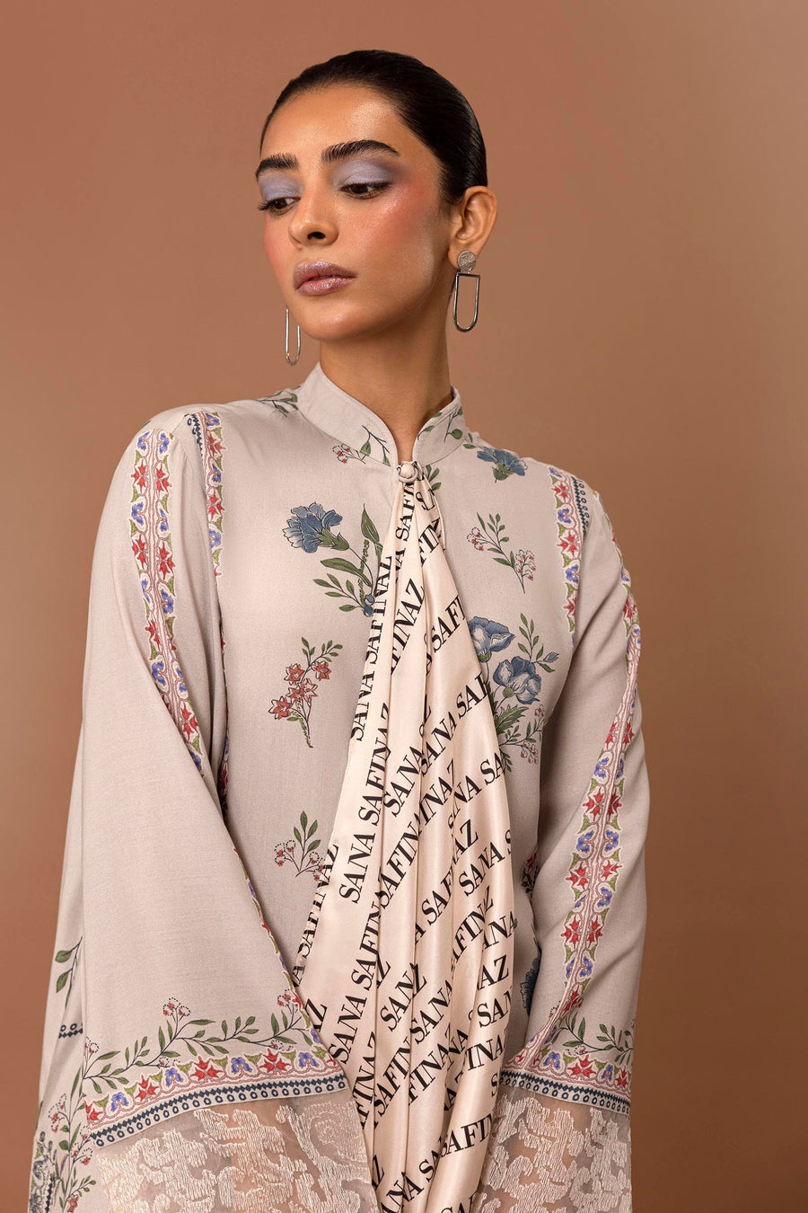 Mahay by Sana Safinaz Embroidered Linen Unstitched 2Pc Suit D-08B