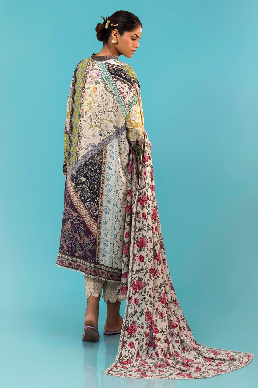 Mahay by Sana Safinaz Digital Printed Linen Unstitched 2Pc Suit D-20B