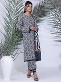 Regalia Identic Separates Unstitched Printed Linen 3Pc Suit ISLV1-05