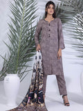 Regalia Identic Separates Unstitched Printed Linen 3Pc Suit ISLV1-07