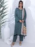 Regalia Identic Separates Unstitched Printed Linen 3Pc Suit ISLV1-09