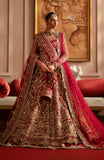 Zevk Mughal Raniya Unstitched Embroidered Net Dress - Jodha Begum