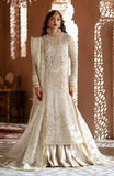 Zevk Mughal Raniya Unstitched Embroidered Organza Dress - Ruhaani Begum