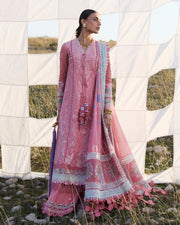 Suffuse by Sana Yasir Eid Lawn Unstitched Embroidered 3Pc Suit - KESIRA