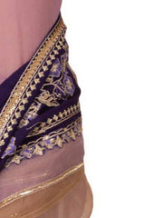 Charizma Diamond Dust Embroidered Luxury Chiffon Unstitched 3Pc Suit DD5-05
