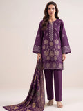 Laira by Cinq Embroidered Luxurious Peach Unstitched 3Pc Suit CL-04