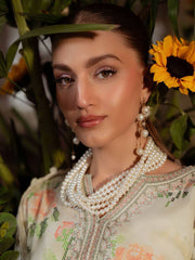 NUREH Maya Embroidered Swiss Lawn Unstitched 3Pc Suit NS-163