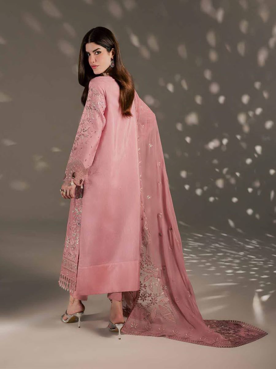 Nureh The Silk Embroidered Premium Silk Unstitched 3Pc Suit S-35